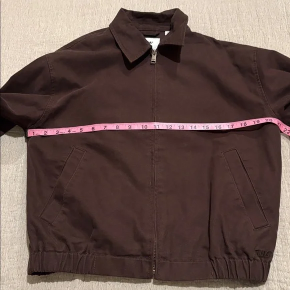 ARITZIA Tna Caddie Blouson Jacket in Rich Brown - Picture 10 of 10